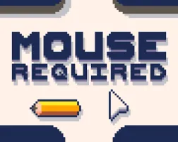 A game where you only need to use your mouse to control and overcome a series of creative levels, Mouse Required is a relatively lighthearted yet unique and challenging puzzle game. 