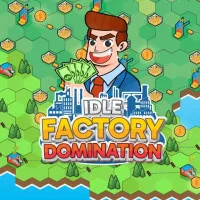 In Idle Factory Domination, you will become a lord of new lands whose size depends on your strategic development speed. This is an idle game with an extremely captivating strategic development combination.