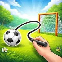 Discover a blend of logical thinking, judgment, and dexterity in Draw to Goal—a simple yet challenging sports puzzle game. It offers a tricky experience where you must draw the right path to guide the ball into the goal. 